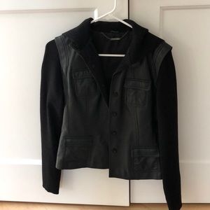 Elite tahari leather jacket